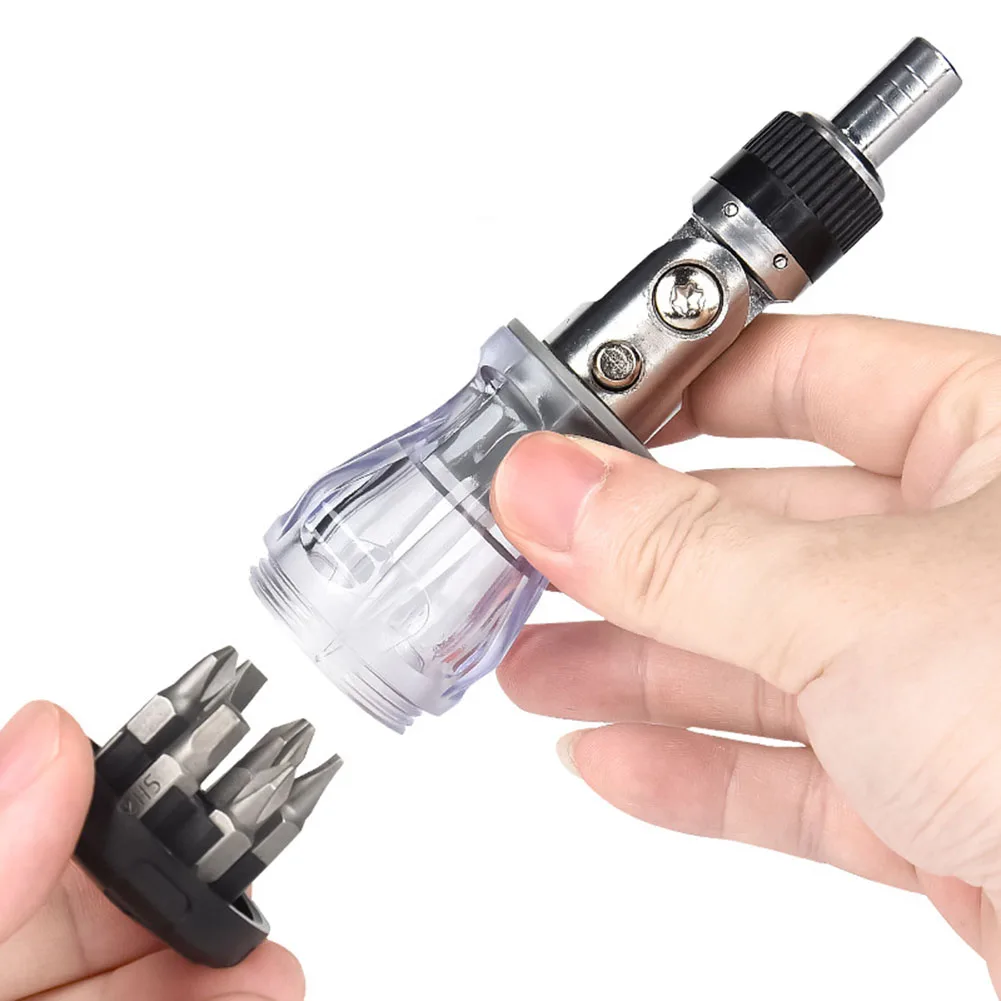 8 In 1 Screwdriver Ratchet Screwdriver Household Tools Multi-functional Multiangle Ratchet Screwdriver Portable
8 In 1 Screwdriver Ratchet Screwdriver Household Tools Multi-functional Multiangle Ratchet Screwdriver Portable