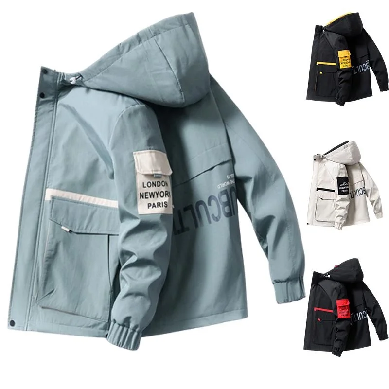Spring And Autumn Clothes Men Jacket Outwear Hooded Wadded Coat Slim Parka Hip Hop Mens Fashion Printed
Spring And Autumn Clothes Men Jacket Outwear Hooded Wadded Coat Slim Parka Hip Hop Mens Fashion Printed