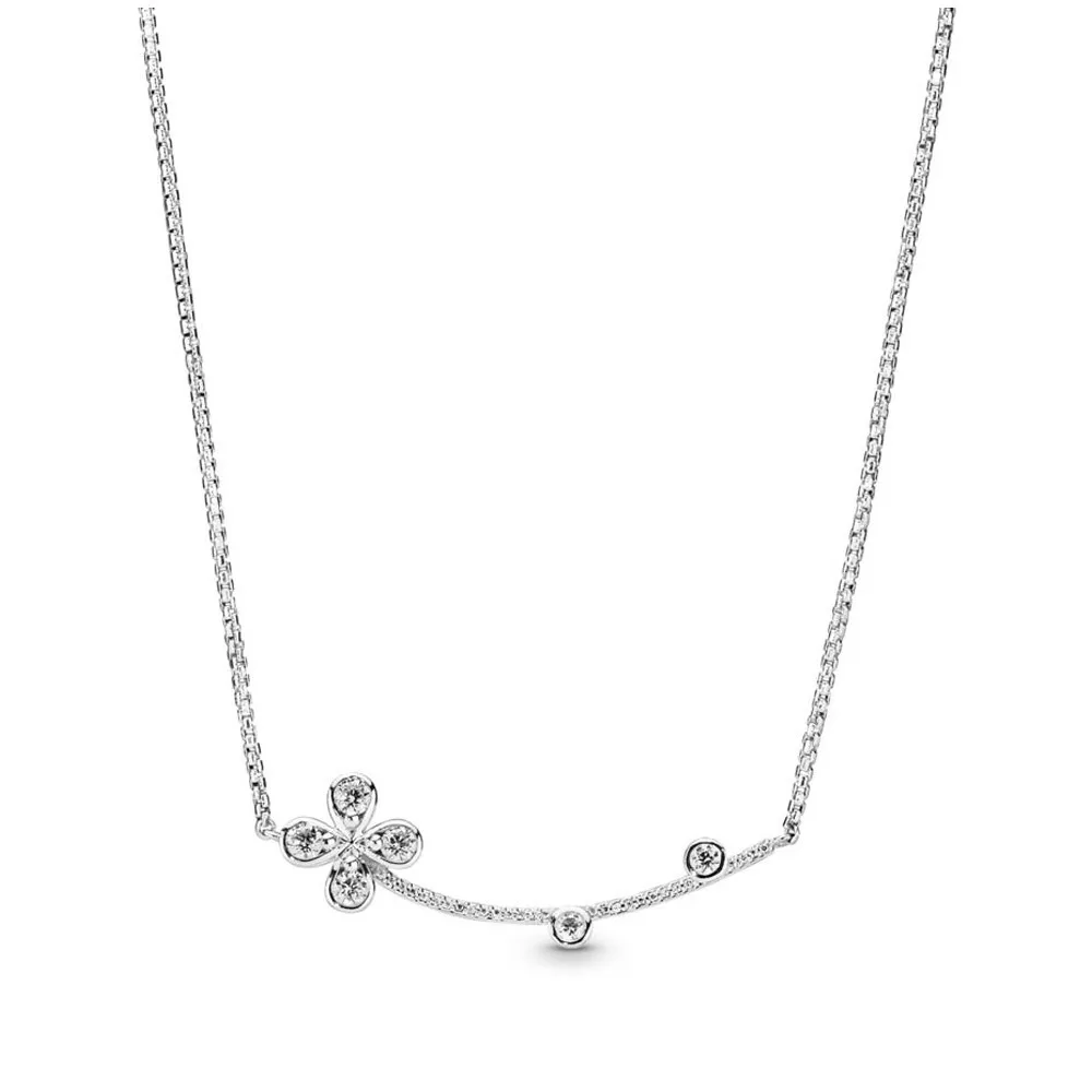 Original Moments Four-petal Flower With Adjust Sliding Necklace For Women 925 Sterling Silver Necklace Fashion Jewelry
Original Moments Four-petal Flower With Adjust Sliding Necklace For Women 925 Sterling Silver Necklace Fashion Jewelry