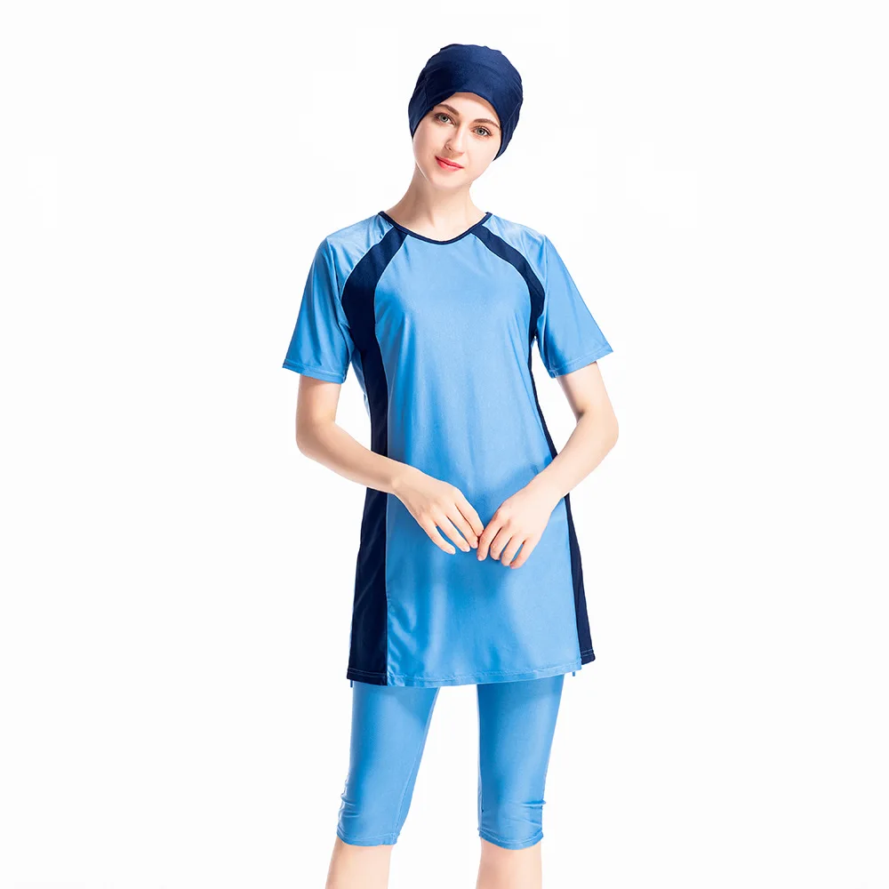 Muslim Swimwears for Women Three-Piece Set Rash Guard Long Sleeve Sun Protection Beachwear Scarf Islamic Hijab Modest Swimwear
Muslim Swimwears for Women Three-Piece Set Rash Guard Long Sleeve Sun Protection Beachwear Scarf Islamic Hijab Modest Swimwear