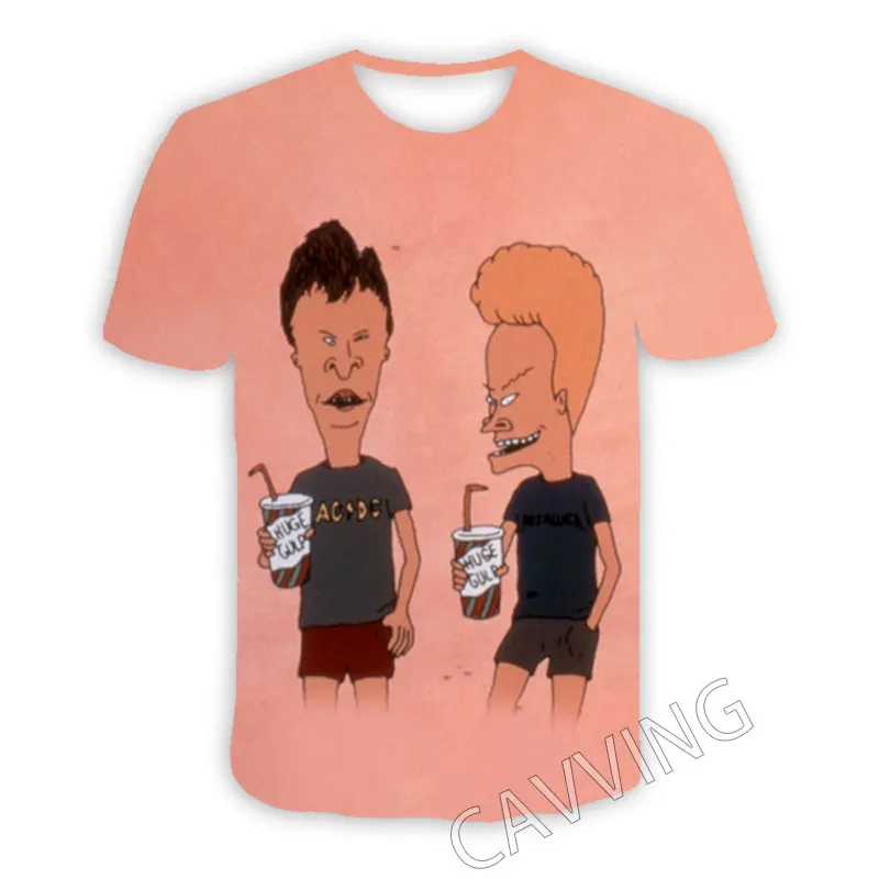 CAVVING 3D Printed Beavis and Butthead Casual T-shirts Hip Hop T Shirts Harajuku Styles Tops Clothing for Men/women H02
CAVVING 3D Printed Beavis and Butthead Casual T-shirts Hip Hop T Shirts Harajuku Styles Tops Clothing for Men/women H02
