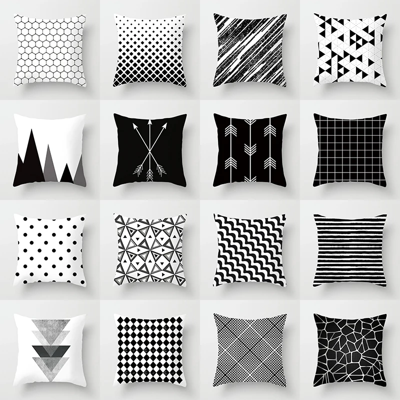 2022 Luxury Black White Geometric Abstract Pillowcases Polyester Throw Pillow Case Double Bed Cushions Pillowcase Autumn Decor
2022 Luxury Black White Geometric Abstract Pillowcases Polyester Throw Pillow Case Double Bed Cushions Pillowcase Autumn Decor