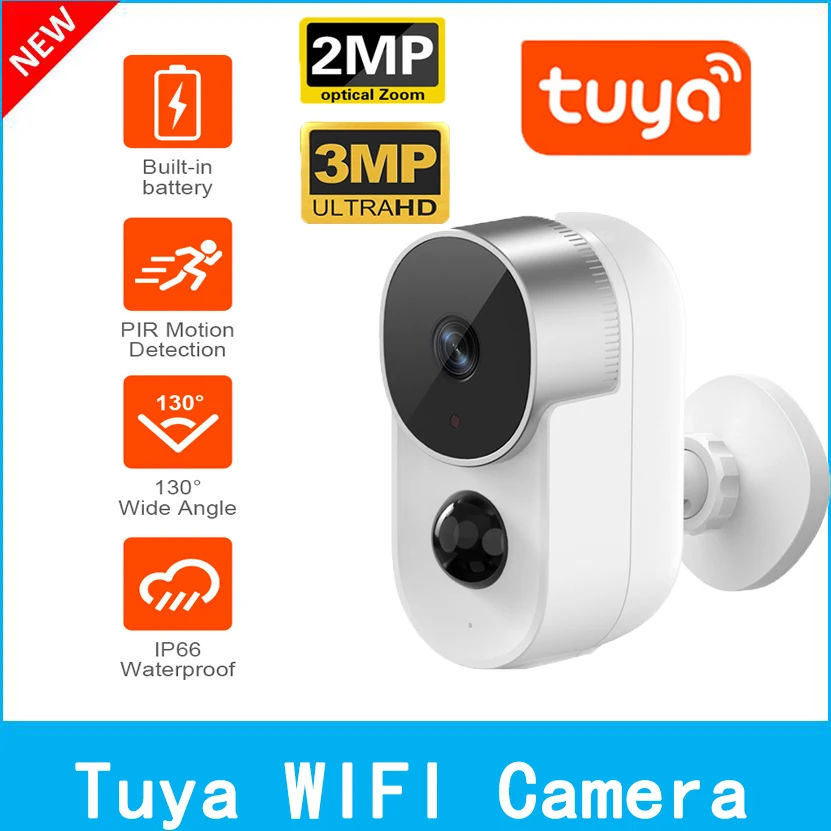 Tuya 3MP Battery outdoor Solar Camera WiFi Camera Human/Car Detection 2-way Audio Spotlight Smart Home Cam power monitor
Tuya 3MP Battery outdoor Solar Camera WiFi Camera Human/Car Detection 2-way Audio Spotlight Smart Home Cam power monitor