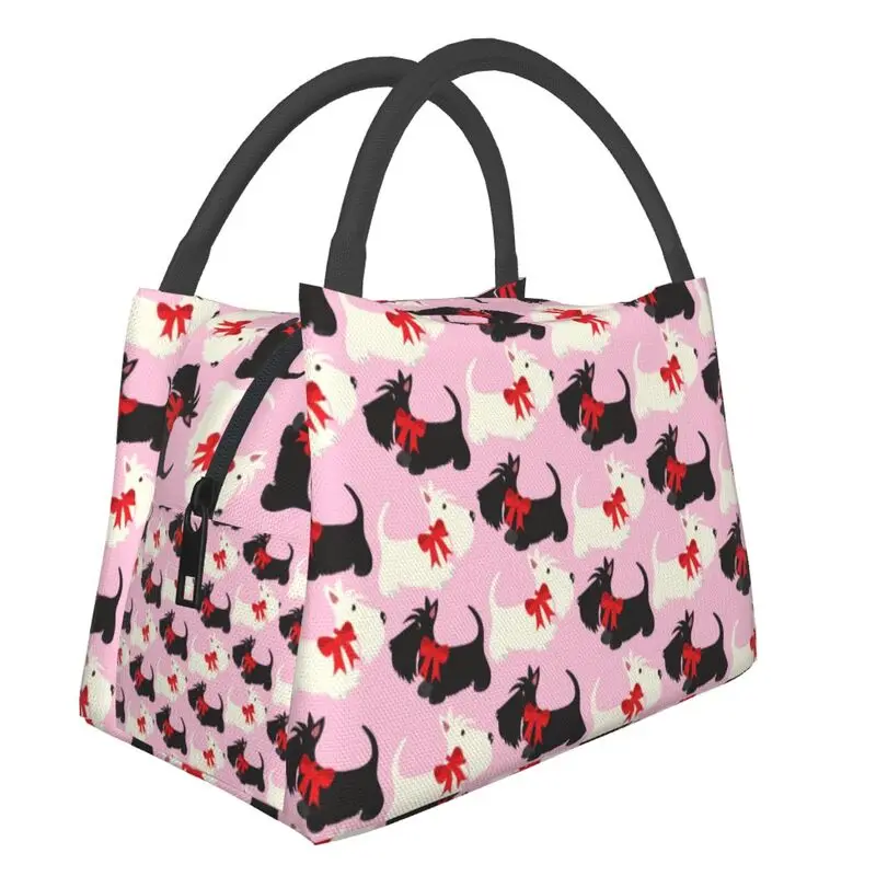Kawaii Scottish Terrier Puppy Insulated Lunch Bags for Women Scottie Dog Resuable Cooler Thermal Food Lunch Box Work Travel
Kawaii Scottish Terrier Puppy Insulated Lunch Bags for Women Scottie Dog Resuable Cooler Thermal Food Lunch Box Work Travel