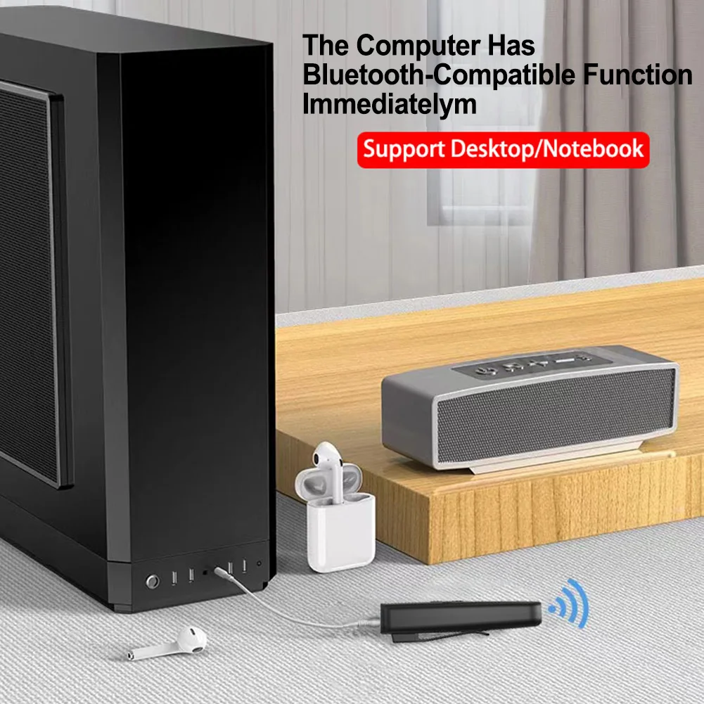 Garden Indoor Audio Adapter 5.2 Transmitter 1 Set 150mA 2in1 ABS Accessories Parts Receiver Replacement Wireless
Garden Indoor Audio Adapter 5.2 Transmitter 1 Set 150mA 2in1 ABS Accessories Parts Receiver Replacement Wireless