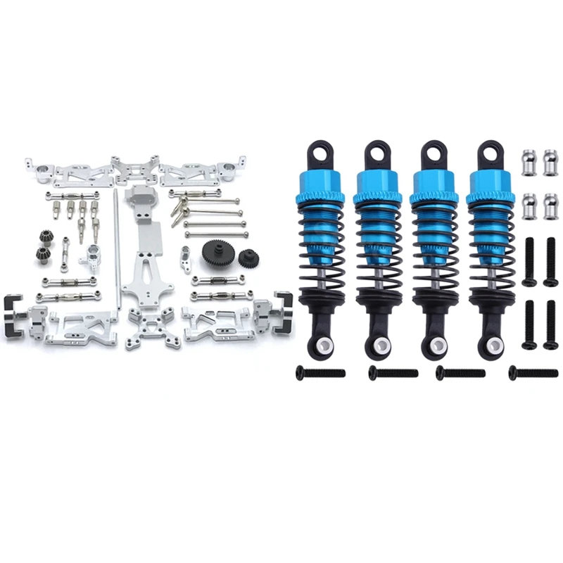 NEW-4Pcs Shock Absorber Assembled With 1 Set Complete Upgrade Parts Kit For 1/18 Wltoys A959 RC Car A969 A979 K929
NEW-4Pcs Shock Absorber Assembled With 1 Set Complete Upgrade Parts Kit For 1/18 Wltoys A959 RC Car A969 A979 K929