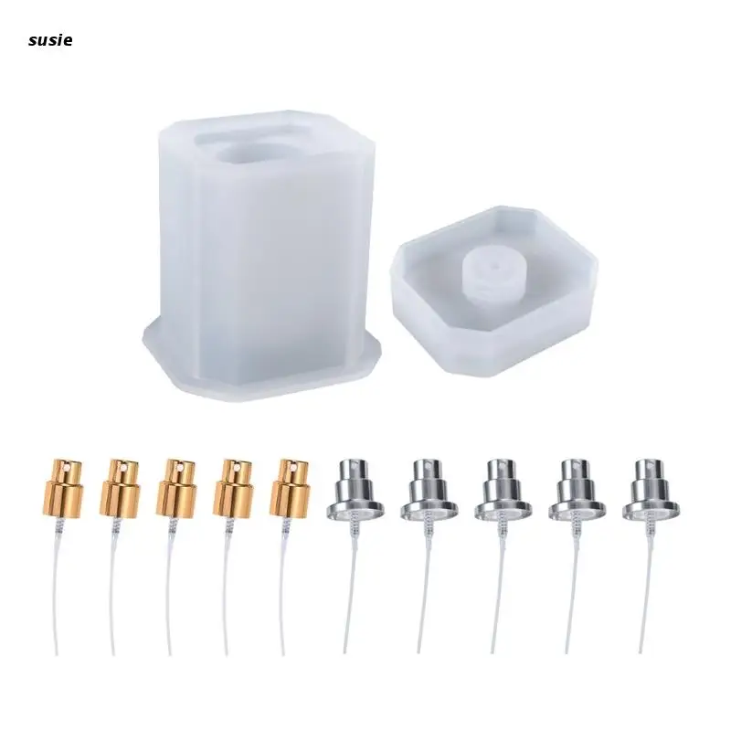 X7YA Reusable 3D Silicone Mold for DIY Pump Bottle for Soap Shampoo Lotions Creams
X7YA Reusable 3D Silicone Mold for DIY Pump Bottle for Soap Shampoo Lotions Creams