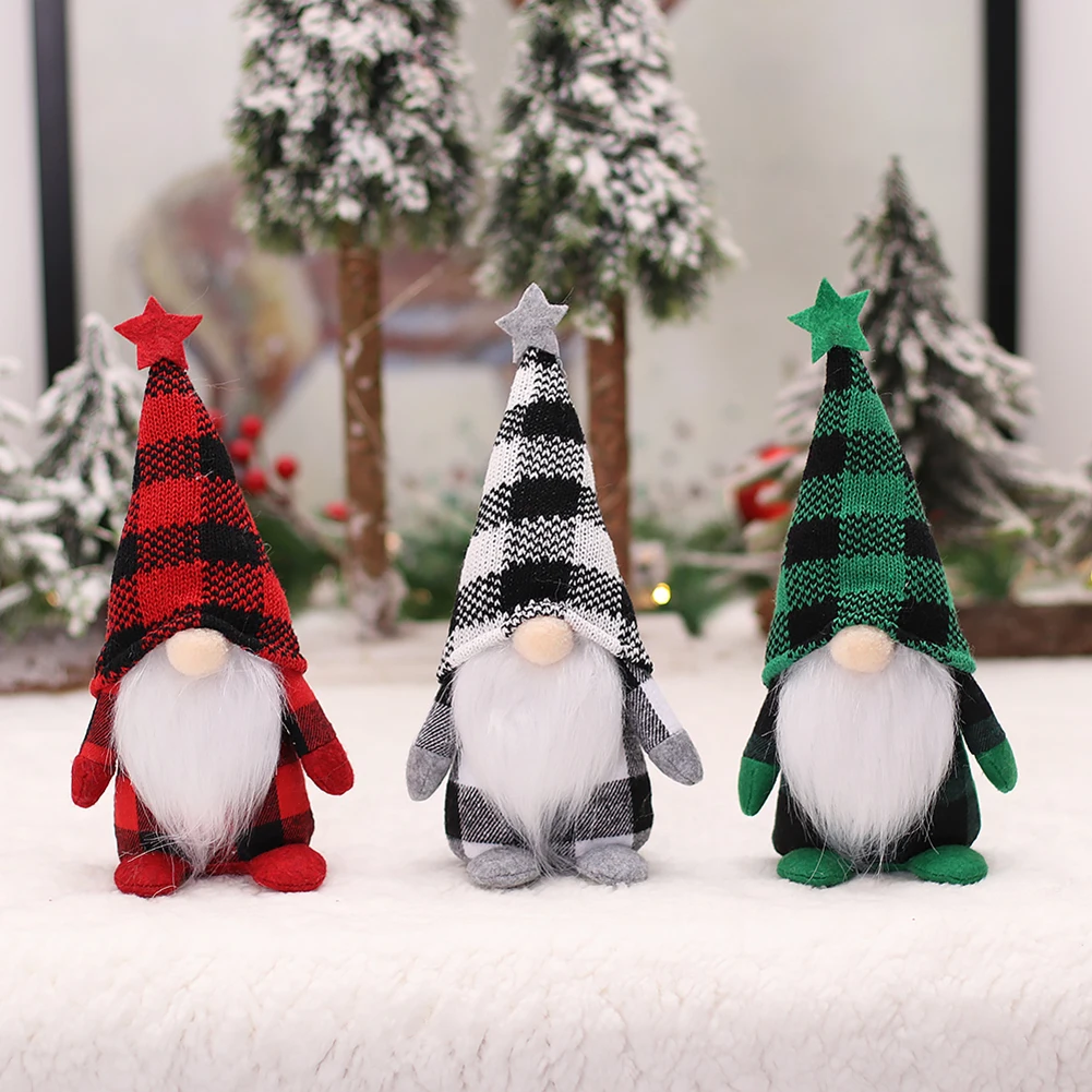 Christmas Plush Dwarf Lattice Style Cute Gnome Ornament Holiday Party Scene Dressing for Home Office Bedroom Shelf Fireplace
Christmas Plush Dwarf Lattice Style Cute Gnome Ornament Holiday Party Scene Dressing for Home Office Bedroom Shelf Fireplace