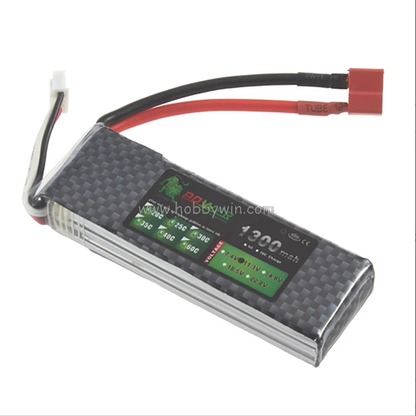 LION Power 11,1 V 1300mAh 25C LiPO battery T plug Burst 50C RC model Lipoly power pack
LION Power 11,1 V 1300mAh 25C LiPO battery T plug Burst 50C RC model Lipoly power pack