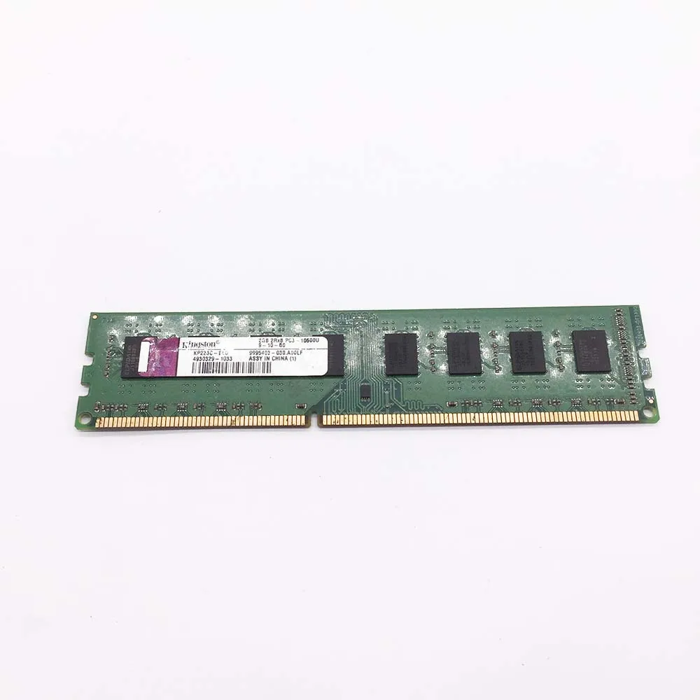 Memory SDRAM DDR3 2GB 10600U RAM 99U5471-002 2Rx8 Desktop RAM Fits For Kingston 10600U-2G
Memory SDRAM DDR3 2GB 10600U RAM 99U5471-002 2Rx8 Desktop RAM Fits For Kingston 10600U-2G