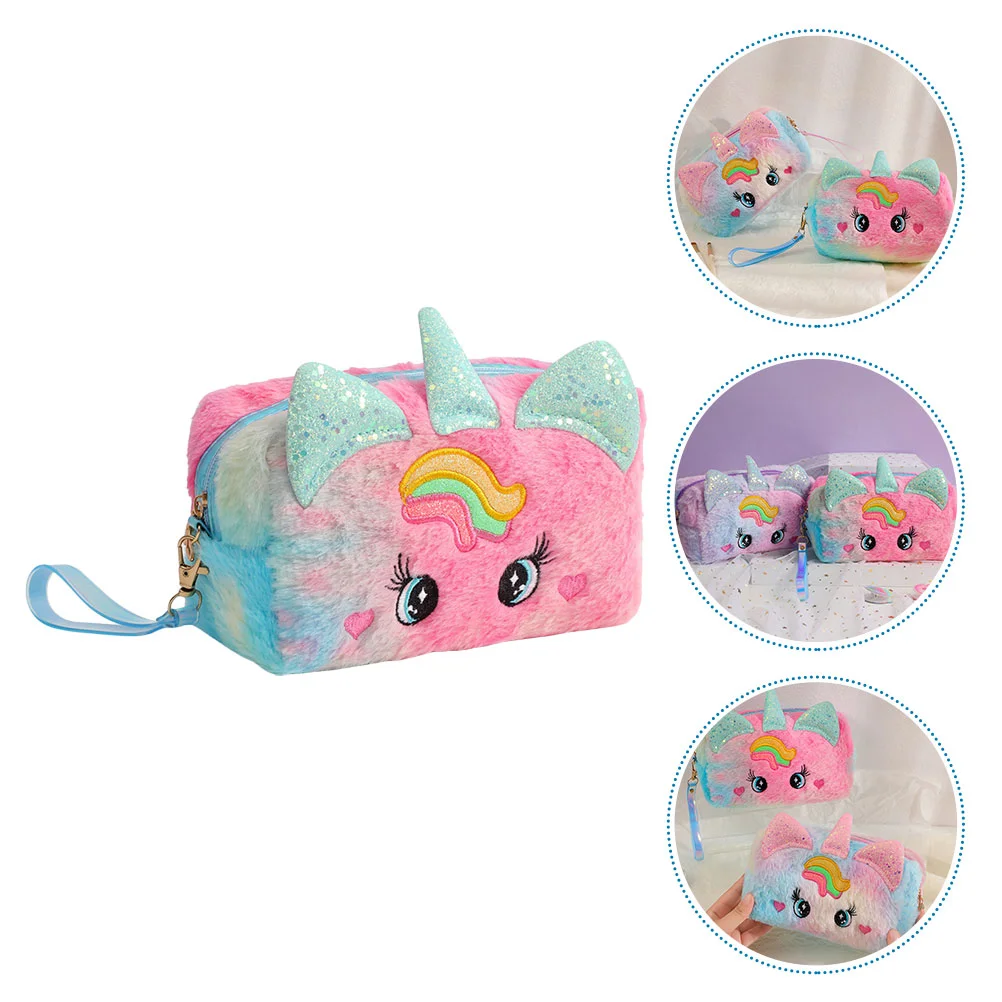 Plush Pencil Case Pen Bag Zipper Unicorn Pencil Pouch Portable Toiletry Pouch Make Up Cosmetic Bag Stationary Organizers Girls
Plush Pencil Case Pen Bag Zipper Unicorn Pencil Pouch Portable Toiletry Pouch Make Up Cosmetic Bag Stationary Organizers Girls
