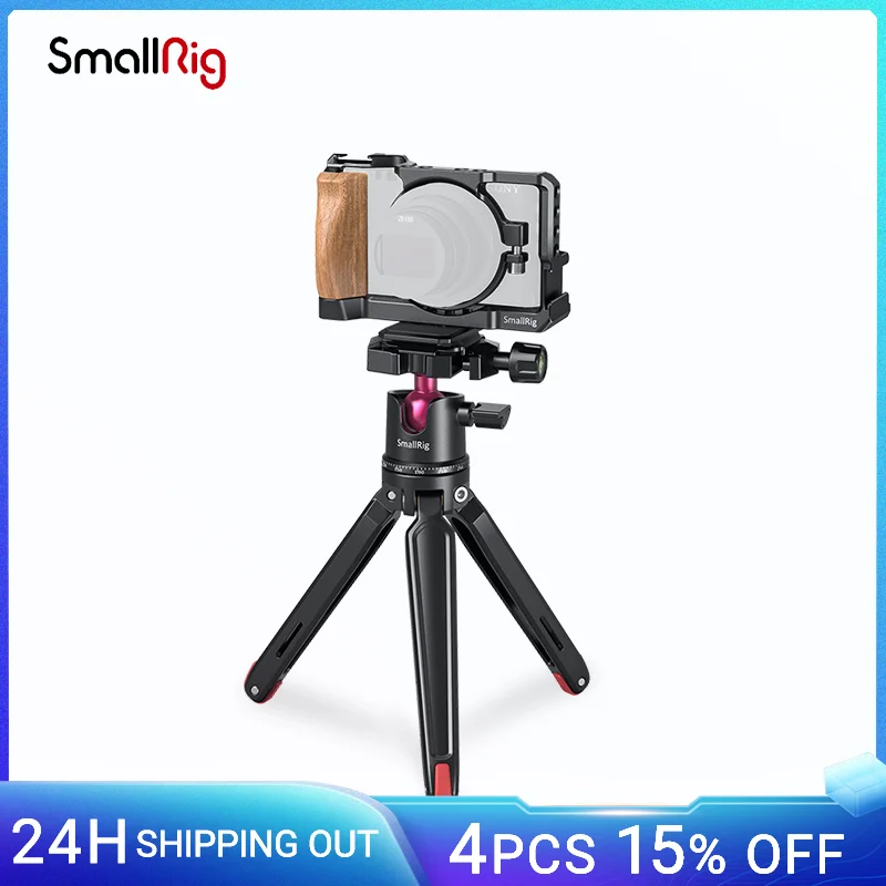 SmallRigG VLOG Camera Cage KIT With Mini Tripod L Plate For Sony RX100 VII And RX100 VI KGW115
SmallRigG VLOG Camera Cage KIT With Mini Tripod L Plate For Sony RX100 VII And RX100 VI KGW115