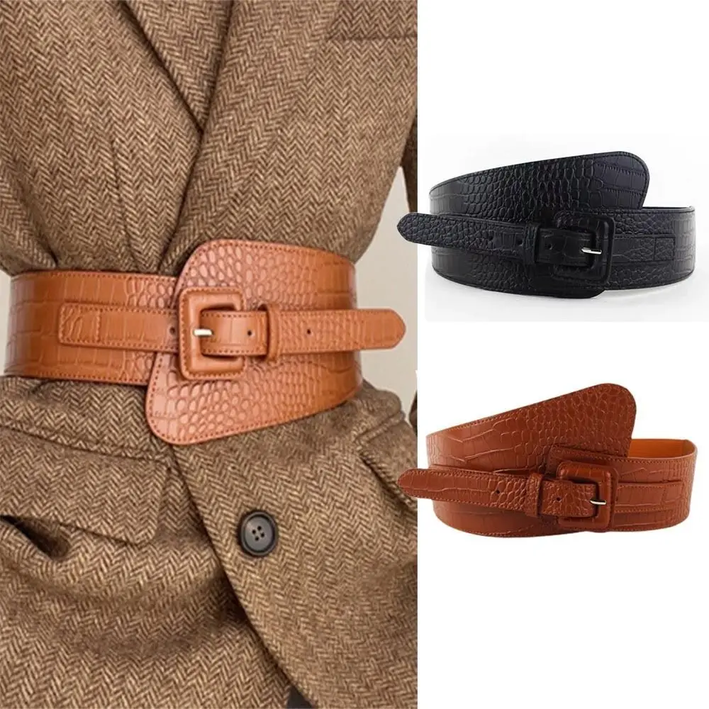Girls Fashion Body PU Leather Apparel Accessories Sweater Overcoat Waistband Wide Belts Cummerbunds Waist Belt
Girls Fashion Body PU Leather Apparel Accessories Sweater Overcoat Waistband Wide Belts Cummerbunds Waist Belt