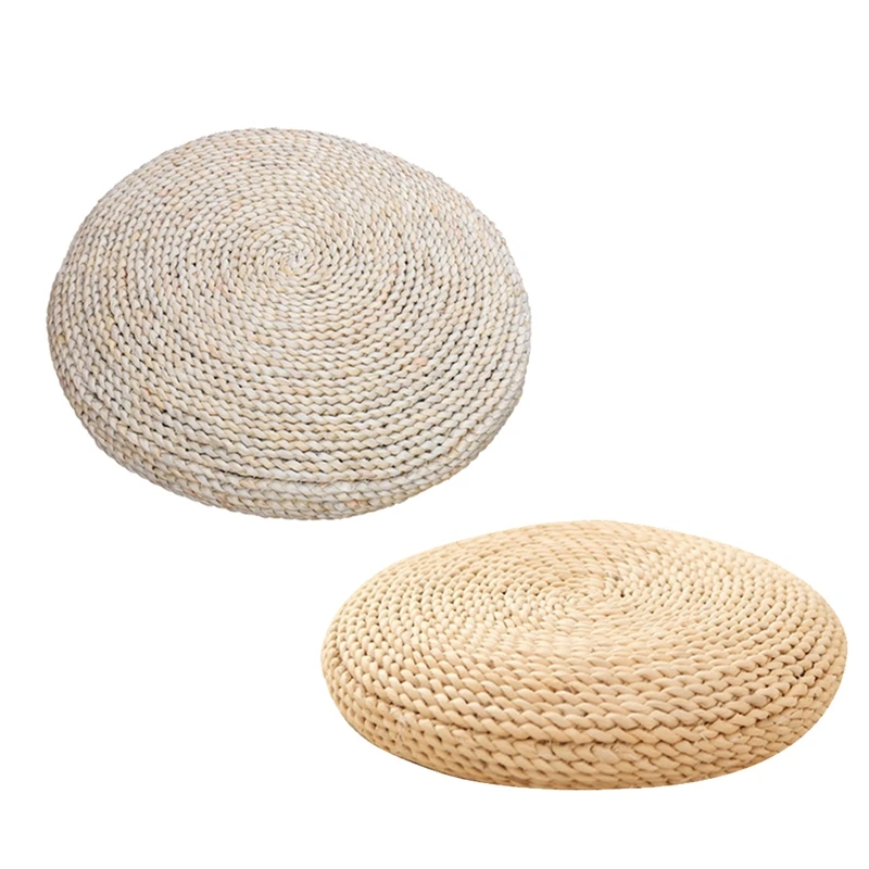 Round Natural Pouf Hand-Made Weaving Cushion Fill The Silk Floss Pillow Soft Yoga Chair Seat Mat Tatami Window Pad
Round Natural Pouf Hand-Made Weaving Cushion Fill The Silk Floss Pillow Soft Yoga Chair Seat Mat Tatami Window Pad