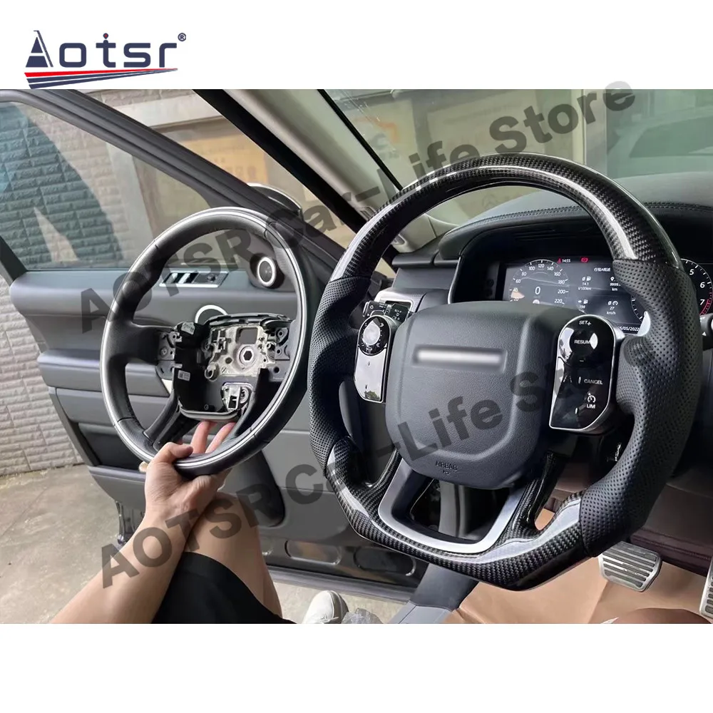 Car Multimedia Function Steering Wheel For Land Rover Range Rover Sport L494 Steering Wheel
Car Multimedia Function Steering Wheel For Land Rover Range Rover Sport L494 Steering Wheel