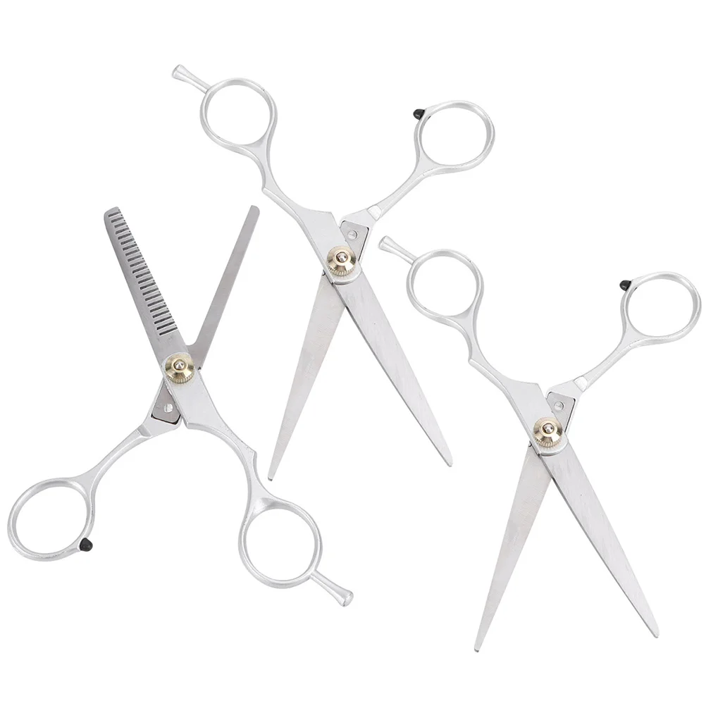 3 Pcs Barber Tooth Scissors Flat Scissors Hairdressing Shears Thinning Hair Styling Scissors Stainless Steel Hair Cutting Shears
3 Pcs Barber Tooth Scissors Flat Scissors Hairdressing Shears Thinning Hair Styling Scissors Stainless Steel Hair Cutting Shears