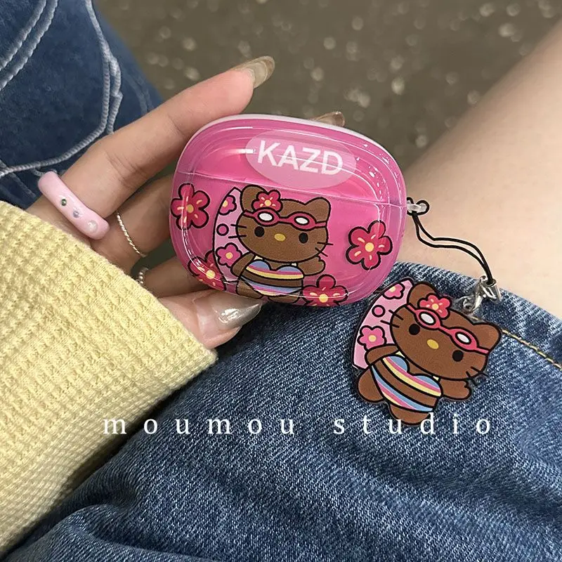 Kawaii Hello Kittys Hawaii Series Earphone Case Sanrioes Anime Crayon Shin-Chan Funny Airpods 1 2 3 Pro Earbuds Protective Box
Kawaii Hello Kittys Hawaii Series Earphone Case Sanrioes Anime Crayon Shin-Chan Funny Airpods 1 2 3 Pro Earbuds Protective Box