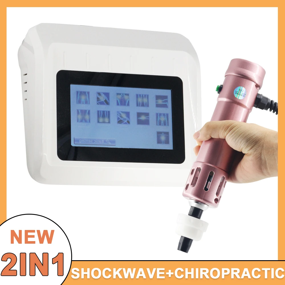 

Профессиональная машинка для ударно-волновой терапии 2 в 1, устройство для физиотерапии, хиропрактика для лечения Эд, облегчение боли