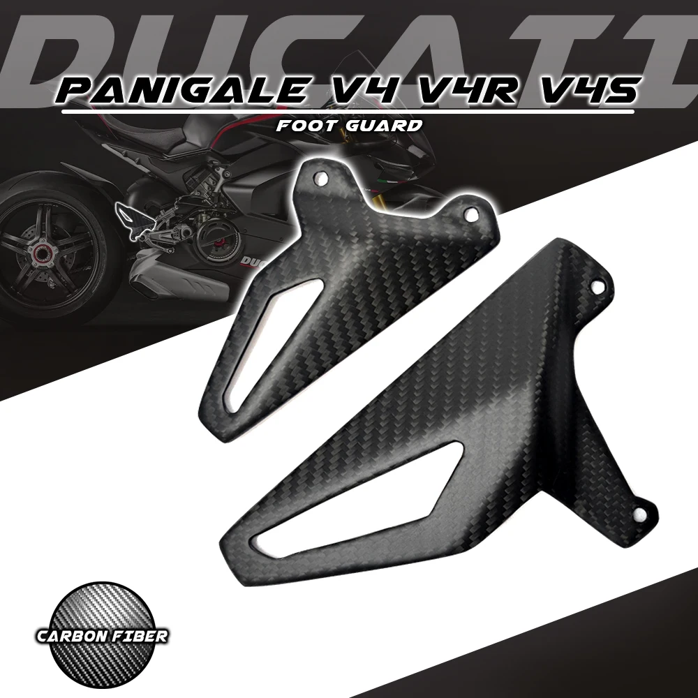 Защита для ног из сухого углеродного волокна для Ducati Panigale V4/ V4S/ V4R 2018-2022 2019 2020, обтекатель, аксессуары для мотоциклов
Защита для ног из сухого углеродного волокна для Ducati Panigale V4/ V4S/ V4R 2018-2022 2019 2020, обтекатель, аксессуары для мотоциклов