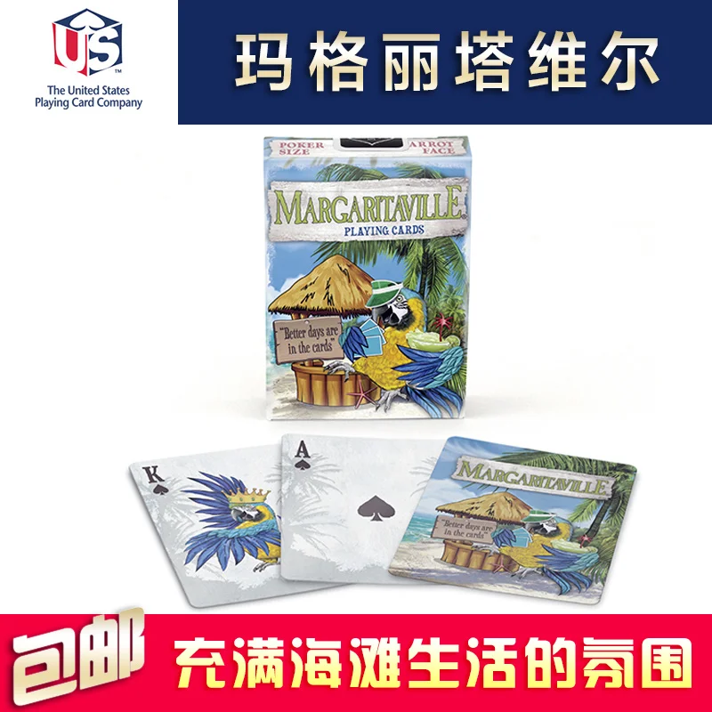 MARGARITAVILLE Playing Cards USPCC Deck Poker Size Magic Card Games Magic Tricks Props
MARGARITAVILLE Playing Cards USPCC Deck Poker Size Magic Card Games Magic Tricks Props