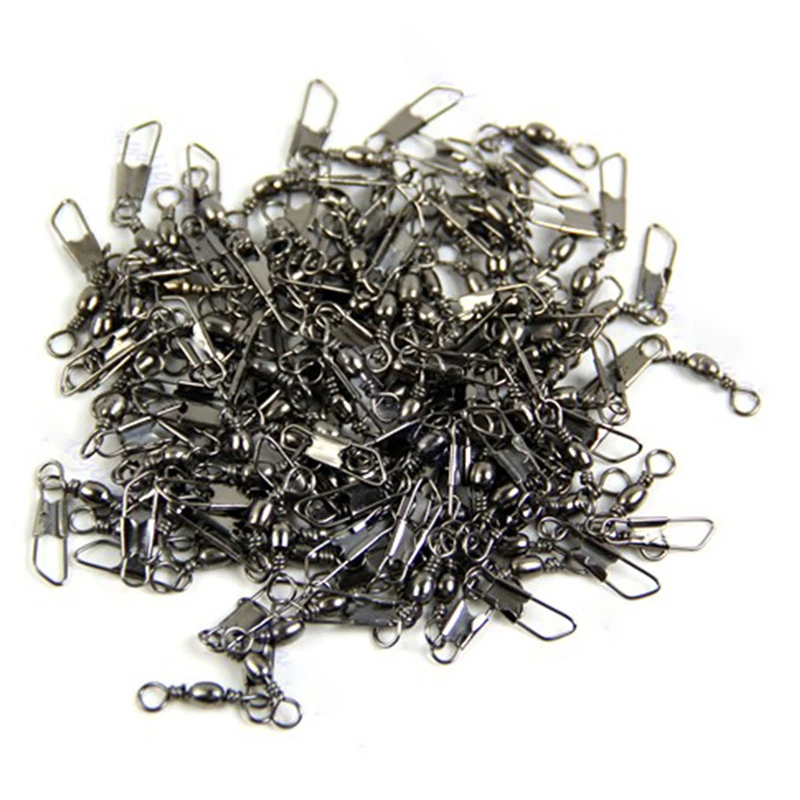Fishing Swivels Solid Rings 100Pcs Brass Barrel Fishing Pin Line Connector With Interlock Snap Swivels Tackle Tool Fishing Tools
Fishing Swivels Solid Rings 100Pcs Brass Barrel Fishing Pin Line Connector With Interlock Snap Swivels Tackle Tool Fishing Tools