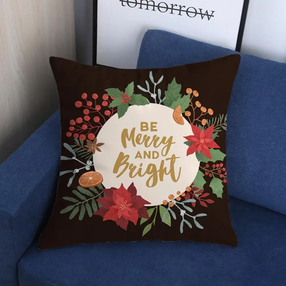 Pillow Slipcover Washable Pillow Case Festival Pillow Slipcover Xmas Holiday Party Decoration
Pillow Slipcover Washable Pillow Case Festival Pillow Slipcover Xmas Holiday Party Decoration