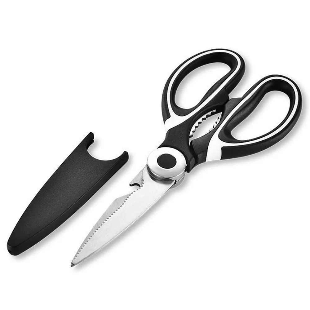 Multifunctional Kitchen Scissors Cutting Knife Plate Stainless Steel Kitchen Meat Cutting Scissors Chicken Bone Opening Bottle
Multifunctional Kitchen Scissors Cutting Knife Plate Stainless Steel Kitchen Meat Cutting Scissors Chicken Bone Opening Bottle