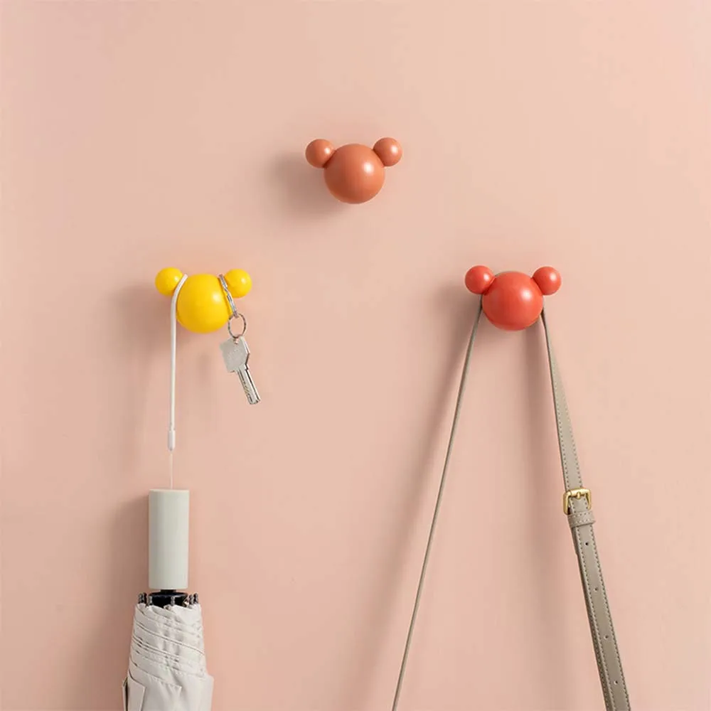 Self-designed Creative Bear No Trace Sticky Hook Free Punch Wall Bathroom Hook Key Hook Wall Hanging Bathroom Accessories Hanger
Self-designed Creative Bear No Trace Sticky Hook Free Punch Wall Bathroom Hook Key Hook Wall Hanging Bathroom Accessories Hanger