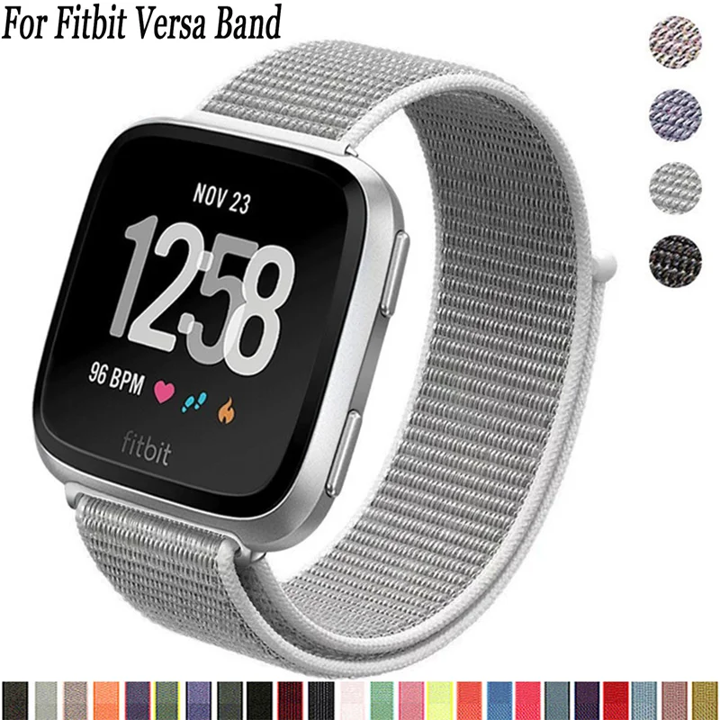 Ремешок нейлоновый для умных часов Fitbit Versa/Lite/Versa2, сменный Браслет с петлей для наручных часов Correa Fitbit Versa 2
Ремешок нейлоновый для умных часов Fitbit Versa/Lite/Versa2, сменный Браслет с петлей для наручных часов Correa Fitbit Versa 2