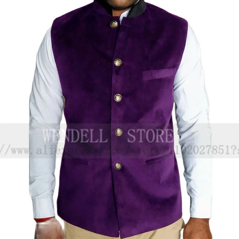 Winter Warm Velvet Stand Collar Men's Sleeveless Jacket Two Pockets Loose Classic Versatile Casual Vest
Winter Warm Velvet Stand Collar Men's Sleeveless Jacket Two Pockets Loose Classic Versatile Casual Vest