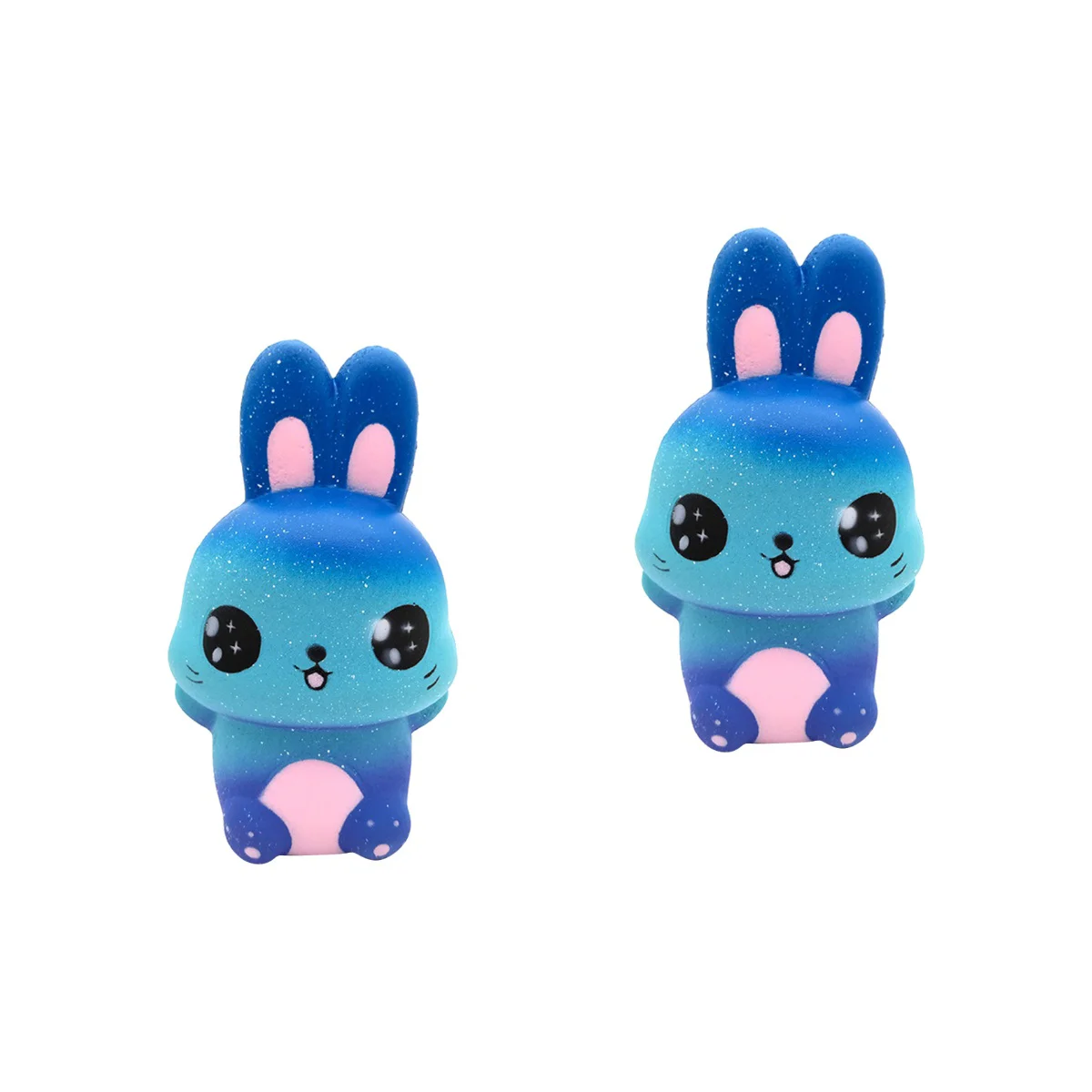 2pcs Simulation Rabbit Squeezing PU Slow Rising Star Pattern Pendant Decompression (Blue)
2pcs Simulation Rabbit Squeezing PU Slow Rising Star Pattern Pendant Decompression (Blue)