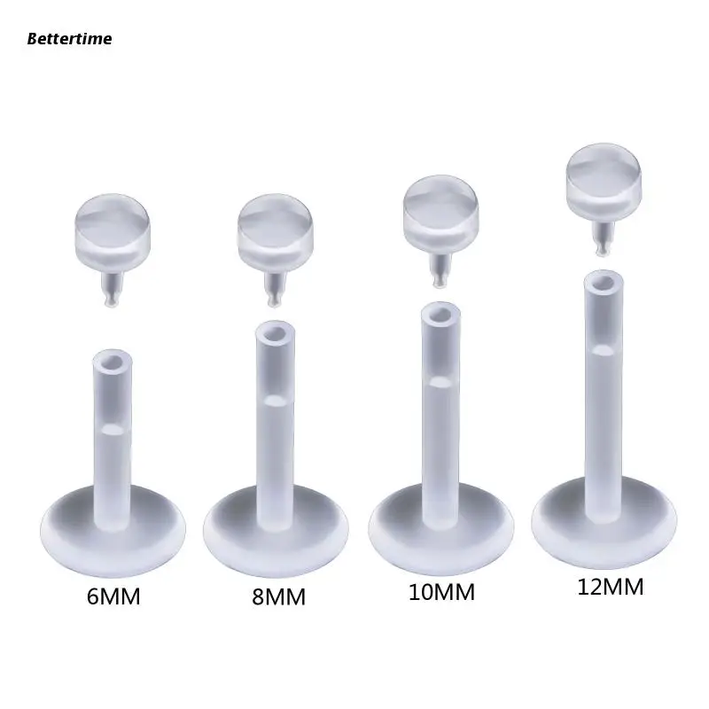 Прозрачные фиксаторы для пирсинга B36D, гибкие кольца для носа, губ, ушей, сосков, хрящевых тканей, ювелирные изделия, 10 шт./компл. 
Прозрачные фиксаторы для пирсинга B36D, гибкие кольца для носа, губ, ушей, сосков, хрящевых тканей, ювелирные изделия, 10 шт./компл.