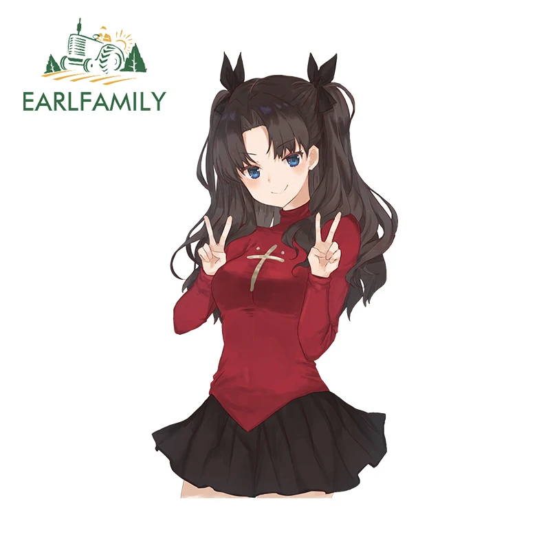 EARLFAMILY 13 см x 7,2 см для Tohsaka Rin автомобильные наклейки аниме индивидуальная Солнцезащитная наклейка бампер окна мотоцикла багажника Автомобильная этикетка
EARLFAMILY 13 см x 7,2 см для Tohsaka Rin автомобильные наклейки аниме индивидуальная Солнцезащитная наклейка бампер окна мотоцикла багажника Автомобильная этикетка