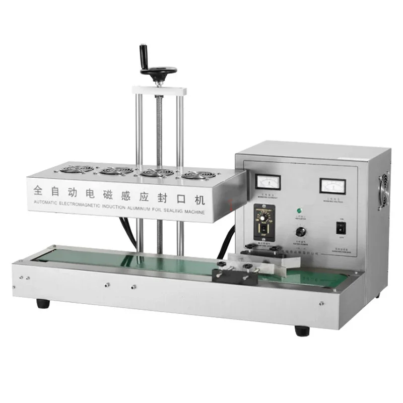 Automatic Continuous Electromagnetic Sealing Machine Induction Aluminum Foil Packing Machine Plastic Glass Bottle Cap Sealer 
Automatic Continuous Electromagnetic Sealing Machine Induction Aluminum Foil Packing Machine Plastic Glass Bottle Cap Sealer