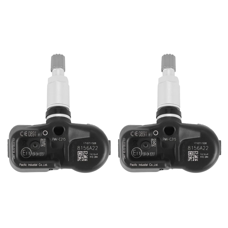 433Mhz Tire Pressure Monitoring System (Tpms) Sensor for Toyota Camry Chr Corolla 42607-48020(2 Pcs)
433Mhz Tire Pressure Monitoring System (Tpms) Sensor for Toyota Camry Chr Corolla 42607-48020(2 Pcs)