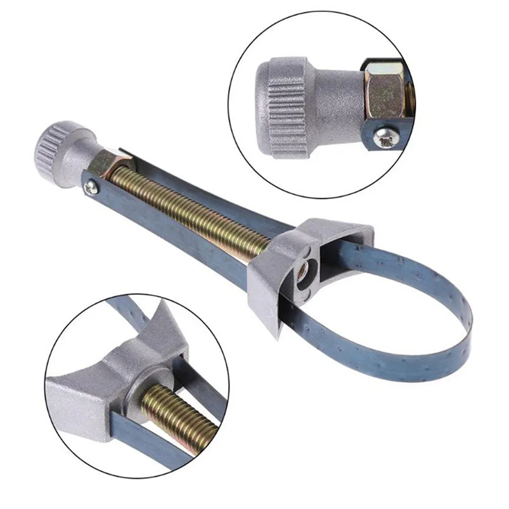 Car Auto Oil Filter Removal Tool Cap Spanner Strap Wrench 60mm To 120mm Diameter Adjustable for Honda Yamaha Suzuki Repair Tool
Car Auto Oil Filter Removal Tool Cap Spanner Strap Wrench 60mm To 120mm Diameter Adjustable for Honda Yamaha Suzuki Repair Tool