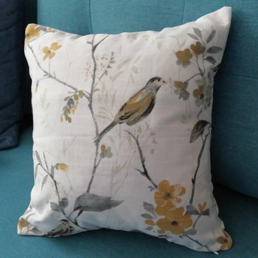 American Pastroal Bird Print Design Cushion Cover Spring Summer Autumn Home Decorative Multi-Purpose Throw Pillow Cases #4
American Pastroal Bird Print Design Cushion Cover Spring Summer Autumn Home Decorative Multi-Purpose Throw Pillow Cases #4