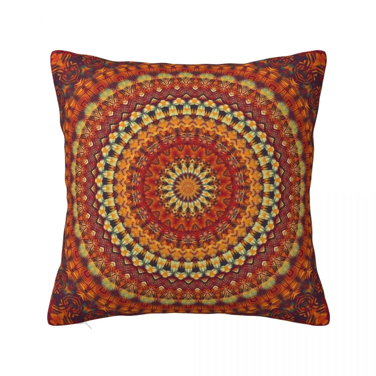 

Mandala Pillowcase Soft Polyester Cushion Cover Gift Tribal Gypsy Hippie Throw Pillow Case Cover Home Zipper 45*45cm