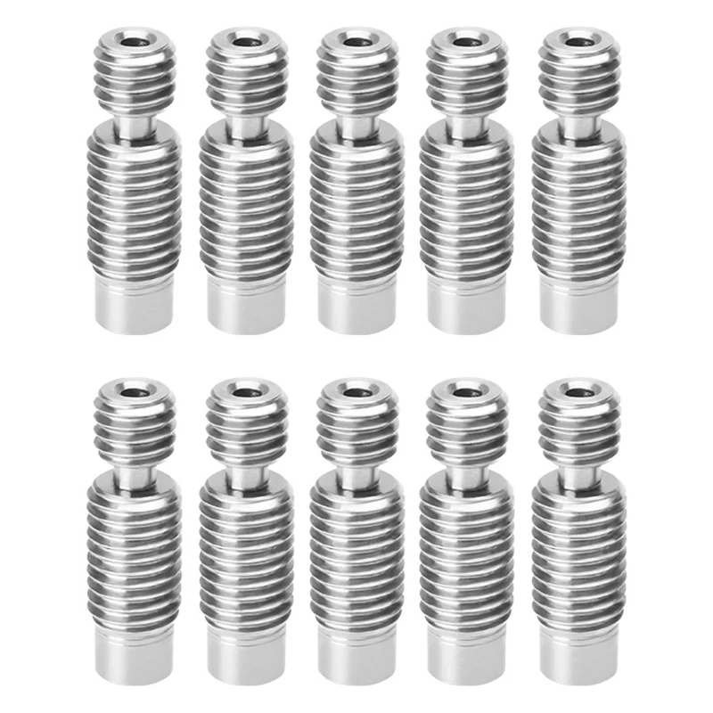 10Pcs V6 Stainless Steel Heat Sink 1.75MM Pipe for E3D V6 Printer Accessory Heater Block
10Pcs V6 Stainless Steel Heat Sink 1.75MM Pipe for E3D V6 Printer Accessory Heater Block