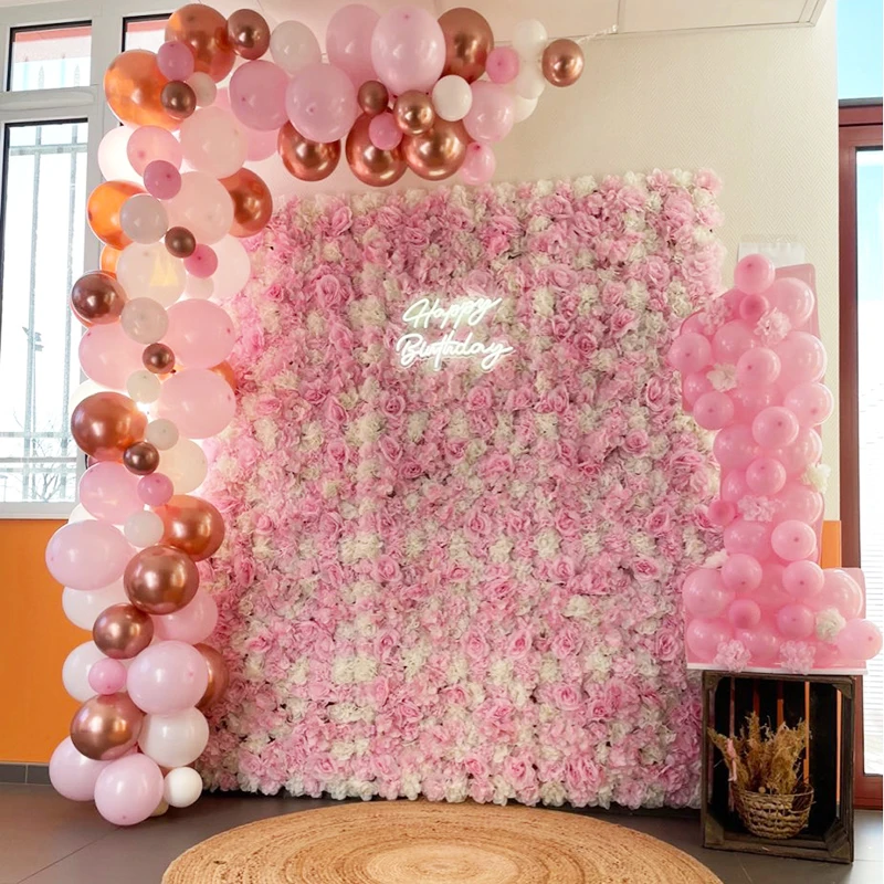 60X40CM Artificial Silk Rose Flower Wall Wedding Christmas Decoration Decorative Silk Hydrangea Wedding Decoration Backdrop
60X40CM Artificial Silk Rose Flower Wall Wedding Christmas Decoration Decorative Silk Hydrangea Wedding Decoration Backdrop