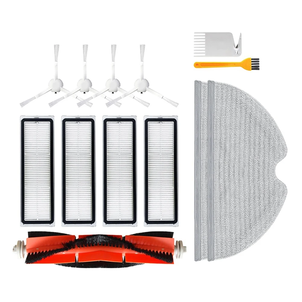Hepa Filter Main Brush Mop Cloth Replacement Kit for Xiaomi Mijia 1C STYTJ01ZHM Robot Vacuum Cleaner Part Accessories
Hepa Filter Main Brush Mop Cloth Replacement Kit for Xiaomi Mijia 1C STYTJ01ZHM Robot Vacuum Cleaner Part Accessories