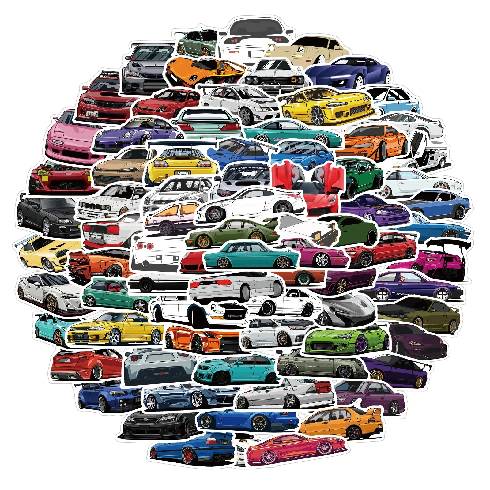 10/25/50/100PCS JDM Retrofit Racing Car Graffiti Stickers Laptop Luggage Guitar Bike Skateboard Waterproof Sticker Decal Kid Toy
10/25/50/100PCS JDM Retrofit Racing Car Graffiti Stickers Laptop Luggage Guitar Bike Skateboard Waterproof Sticker Decal Kid Toy