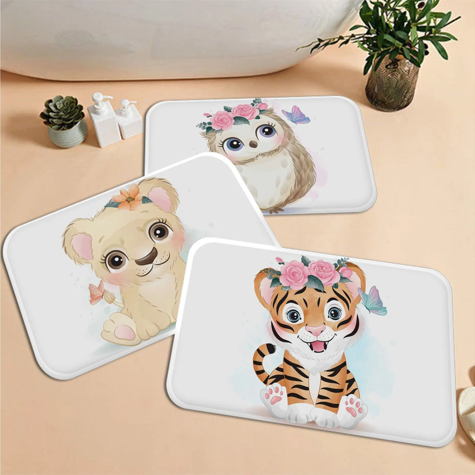 Cartoon Animal Floor Carpet Nordic Style Bedroom Living Room Doormat Home Balcony Anti-Slip Modern Home Decor
Cartoon Animal Floor Carpet Nordic Style Bedroom Living Room Doormat Home Balcony Anti-Slip Modern Home Decor