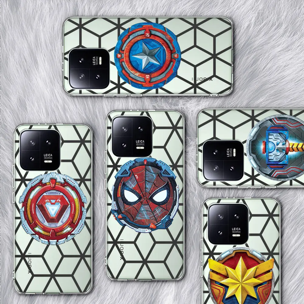 Iron Man Funda for Xiaomi Mi 13 11T 11 Ultra Marvel Case Note 10 9T 10T Pro 12 9 A2 8 Lite Spiderman TPU Transparent Phone Cover
Iron Man Funda for Xiaomi Mi 13 11T 11 Ultra Marvel Case Note 10 9T 10T Pro 12 9 A2 8 Lite Spiderman TPU Transparent Phone Cover