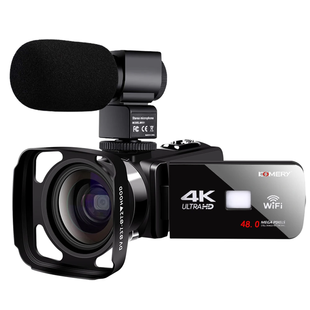 48MP видеокамера ночного видения 4K Цифровая видеокамера Объектив бленда WiFi камера Youtube Vlog поворотный сенсорный экран фотография видеокамера
48MP видеокамера ночного видения 4K Цифровая видеокамера Объектив бленда WiFi камера Youtube Vlog поворотный сенсорный экран фотография видеокамера