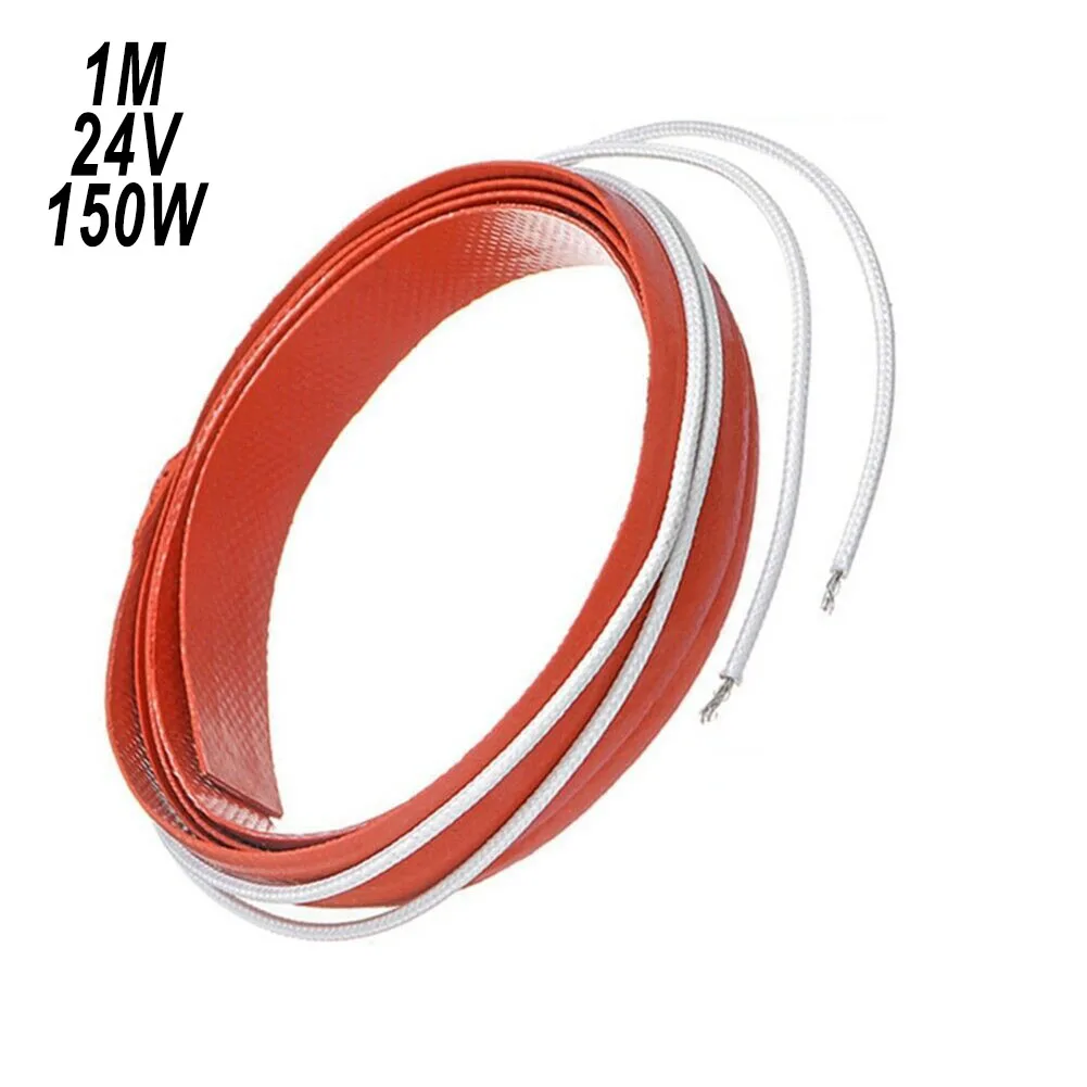 1PC Universal 24V 150W Silicone Heating Pad Mat Cable Flexible Space Heater Wires Space Heaters Heating Cooling Air Conditioners
1PC Universal 24V 150W Silicone Heating Pad Mat Cable Flexible Space Heater Wires Space Heaters Heating Cooling Air Conditioners