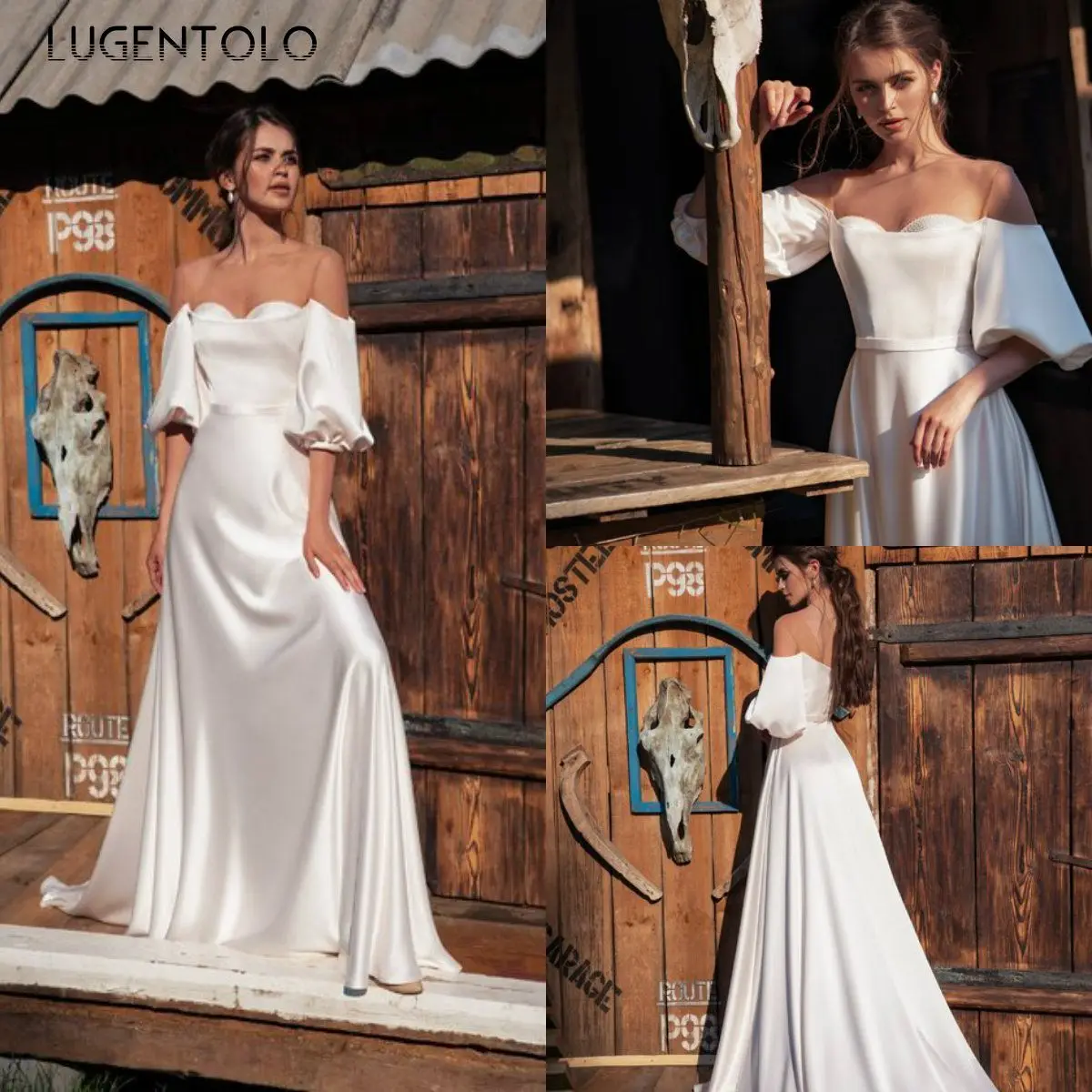 Женское вечернее платье, соблазнительные белые платья с запахом на груди и открытыми плечами, женское длинное свободное платье подружки не... 
Женское вечернее платье, соблазнительные белые платья с запахом на груди и открытыми плечами, женское длинное свободное платье подружки не...