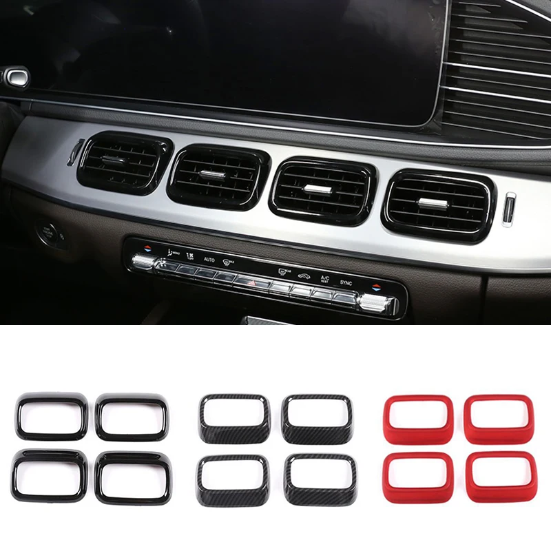 For Mercedes-Benz GLE GLS Class 2020 4pcs Car Interior Front Center Console Air Condition A/C Vent Outlet Trim Cover
For Mercedes-Benz GLE GLS Class 2020 4pcs Car Interior Front Center Console Air Condition A/C Vent Outlet Trim Cover