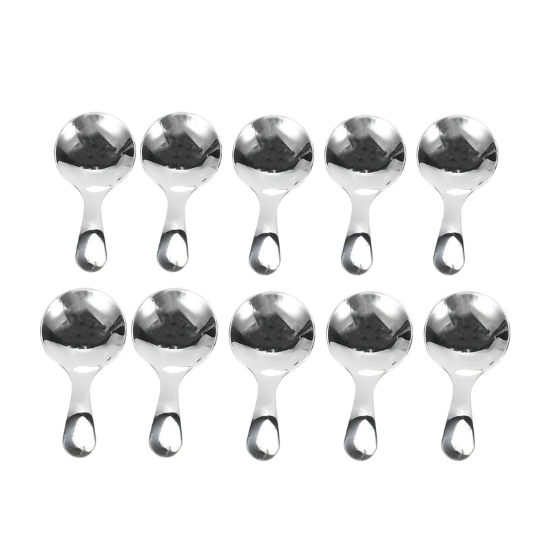 10 Pcs Stainless Steel Short Handle Spoons Mini Salt Spoons Condiments Spoon Dessert Spoon Tea Coffee Spoons,Silver
10 Pcs Stainless Steel Short Handle Spoons Mini Salt Spoons Condiments Spoon Dessert Spoon Tea Coffee Spoons,Silver