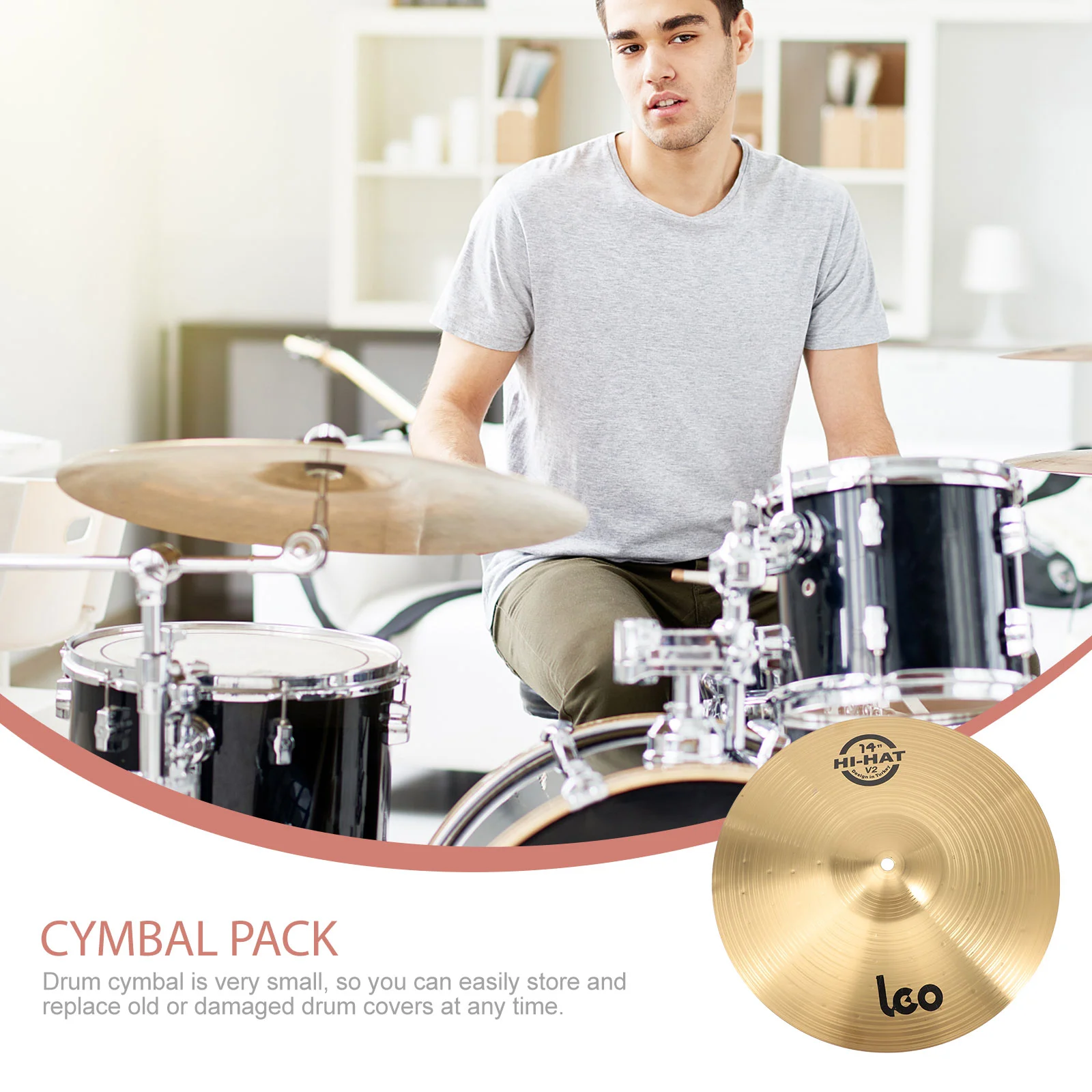 Cymbals Drum Kit Low Volume An Fittings Musical Instrument Accessory Jazz Professional
Cymbals Drum Kit Low Volume An Fittings Musical Instrument Accessory Jazz Professional